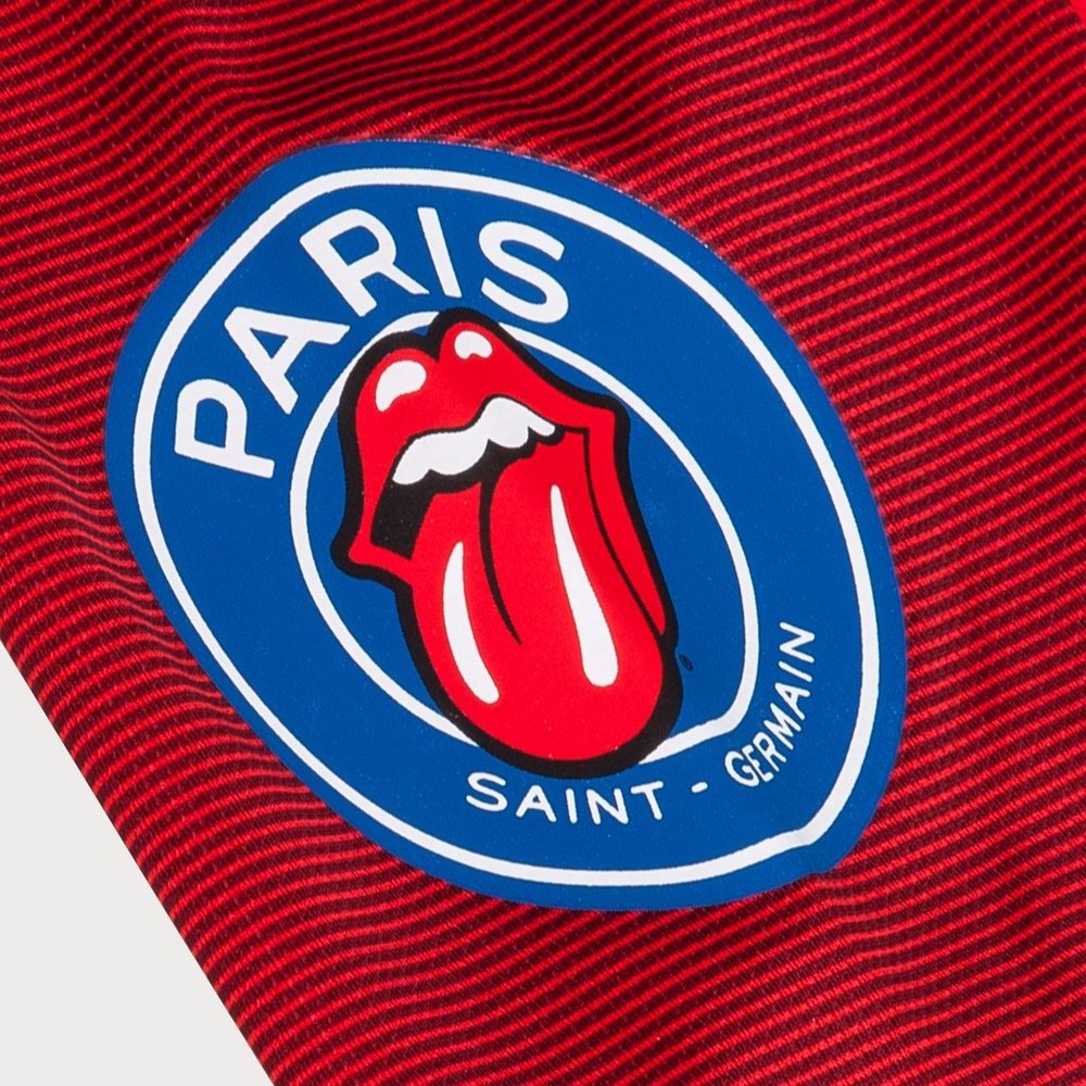 PSG y The Rolling Stones sacarán una línea de ropa. Twitter/PSG