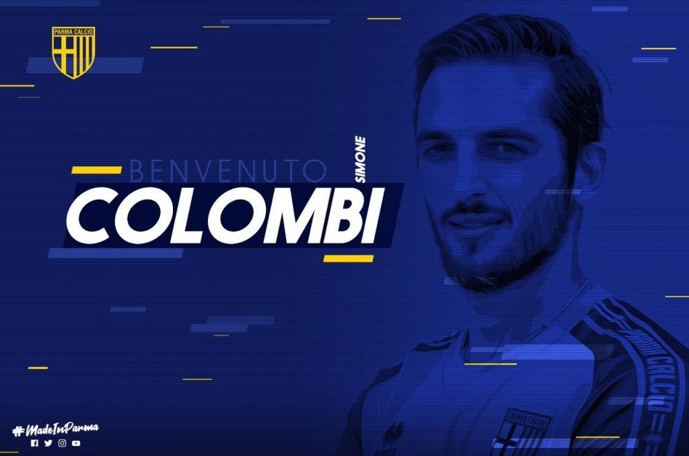 El Parma confirmó a Colombi. Twitter/1913parmacalcio