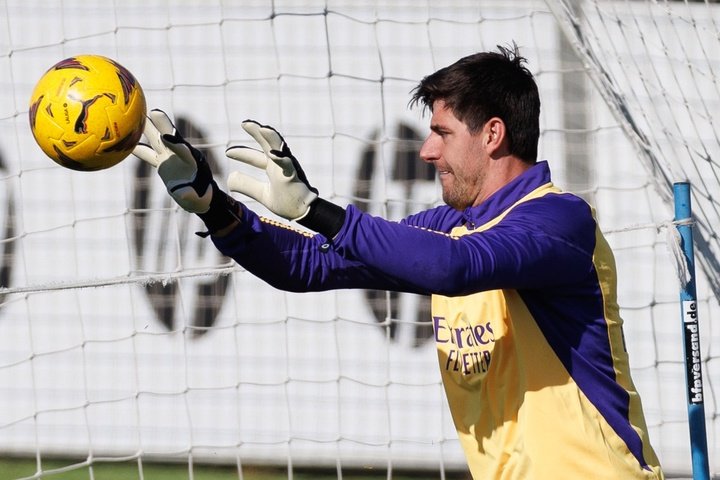 Courtois sets a date for his return to training