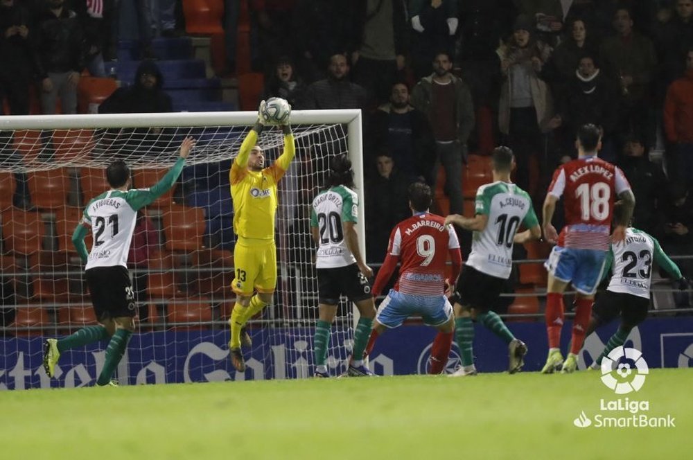 Lugo y Racing empataron a un gol en el Anxo Carro. LaLiga