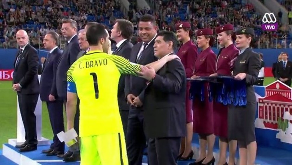 La FIFA ha reconocido el excelente torneo realizado por Bravo. MegaDeportes