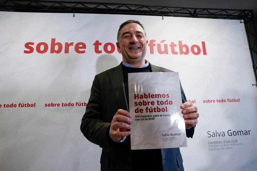 Gomar presentó su candidatura. EFE