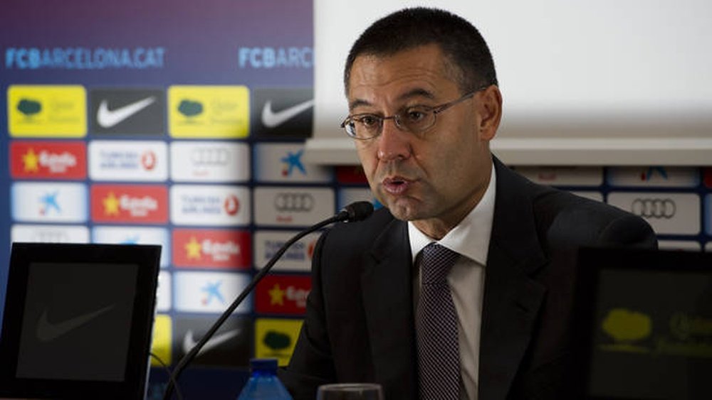 El presidente del Barça podría no asistir a la final de Copa como protesta. EFE