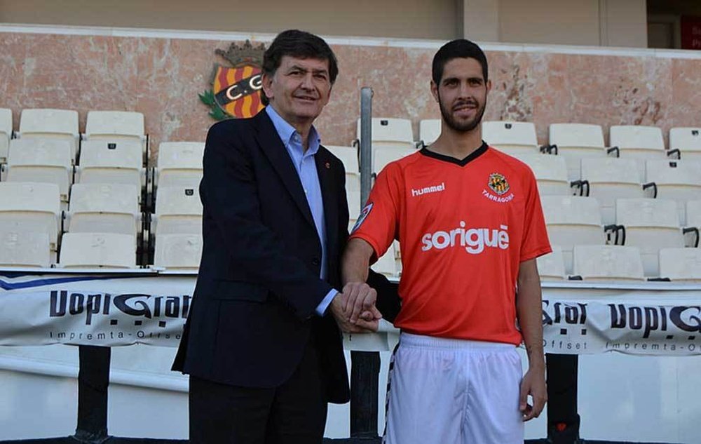 El presidente del Gimnàstic de Tarragona quiere alcanzar el play off. EFE