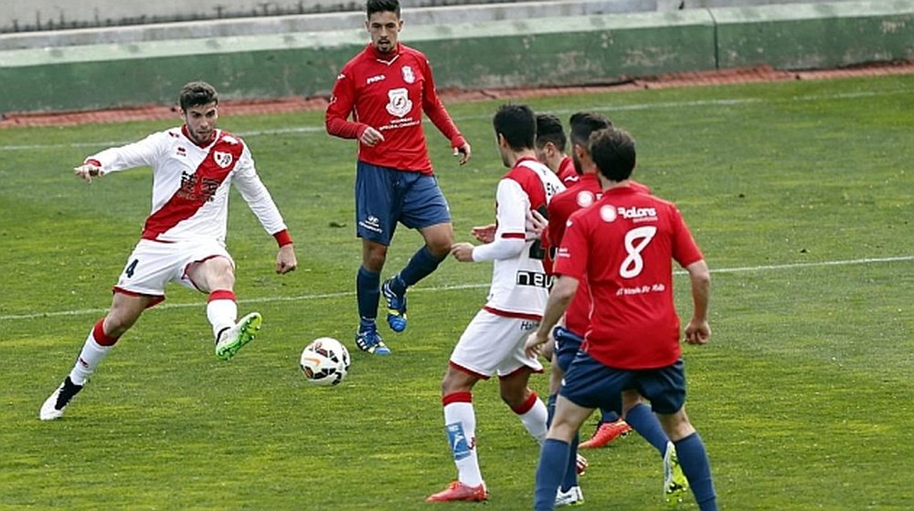 El Real Ávila se enfrenta al Rayo Vallecano en un amistoso. EFE