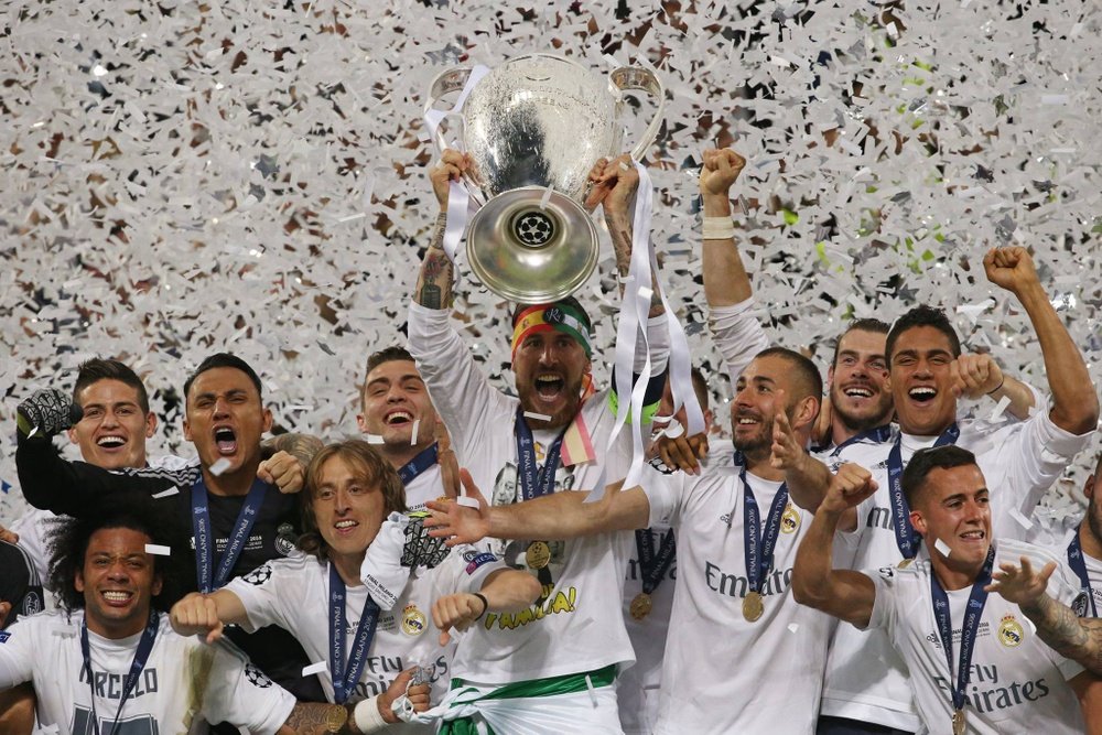 Histórico triunfo blanco en la Champions. EuropaPress