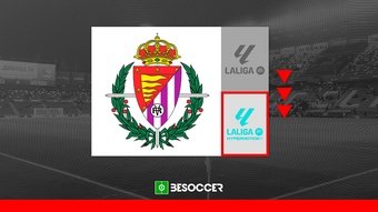 El Real Valladolid desciende como uno de los peores colistas de la historia. BeSoccer