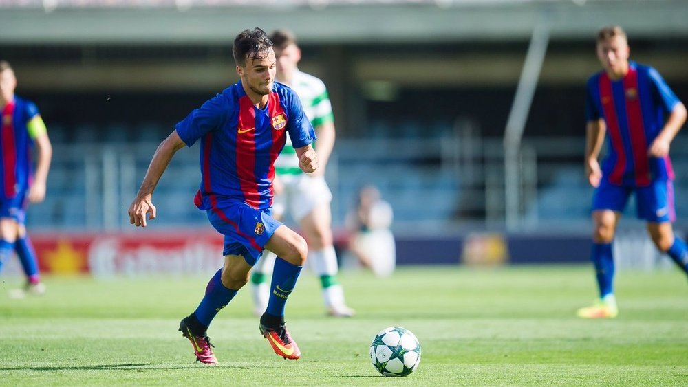 El Sabadell reforzó su delantera con Guillemenot. Twitter/CESabadell