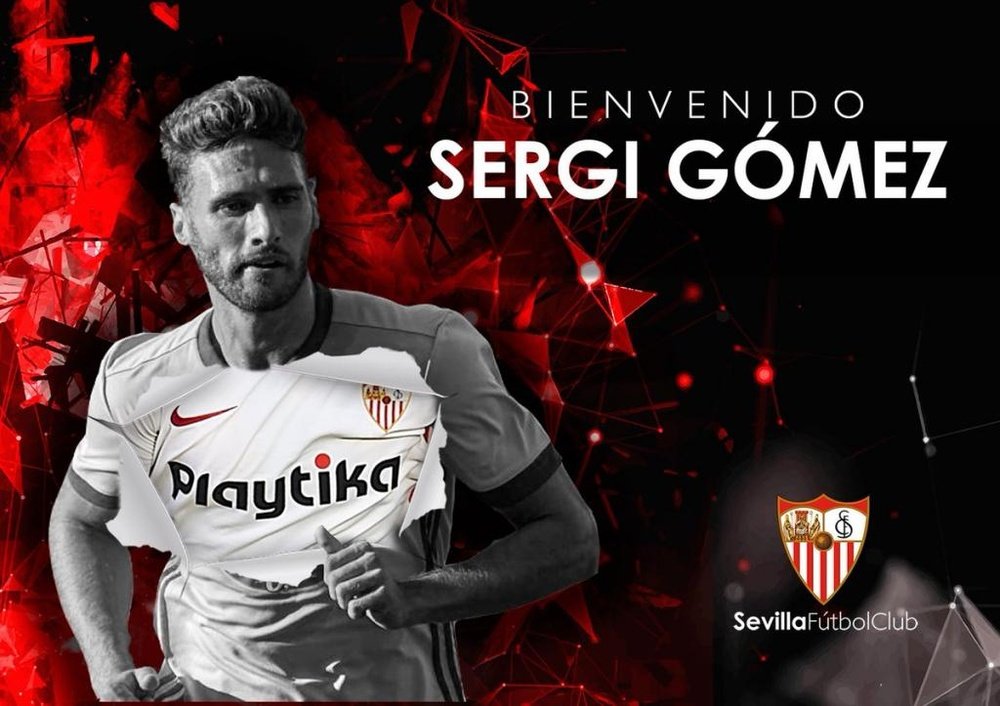 Il Siviglia annuncia Sergi Gomez. SevillaFC