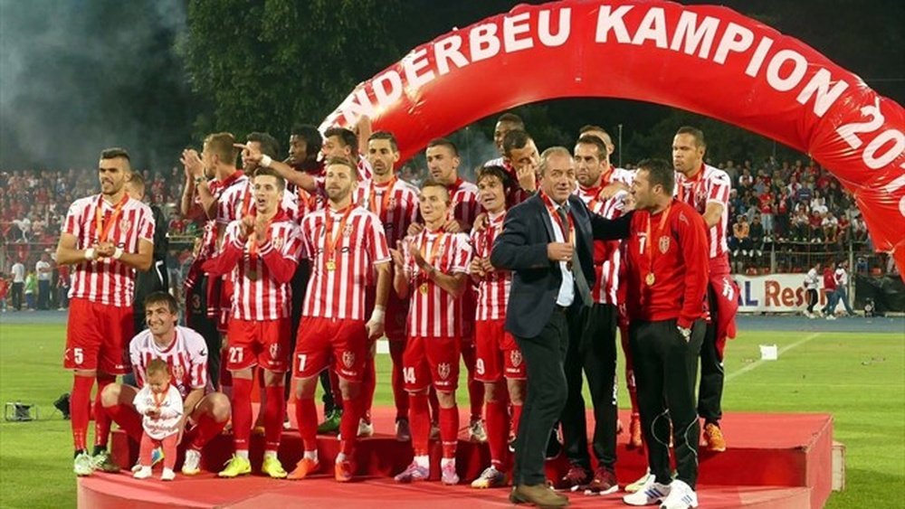 El Skënderbreu albanés no jugará en Europa la próxima campaña. UEFA