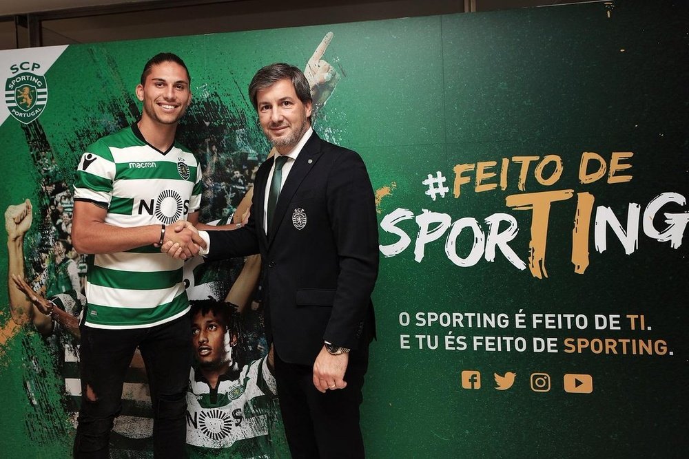 El Sporting de Lisboa confirmó la contratación de Pedro Mendes. SportingCP