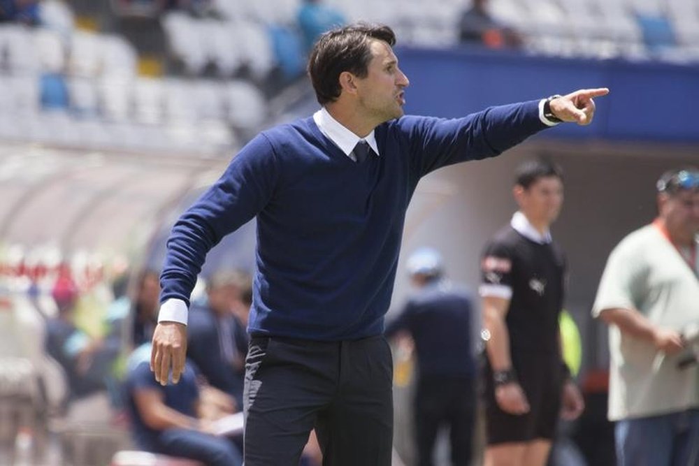 Beñat San José, listo para dejar el pabellón del Bolívar bien alto. EFE