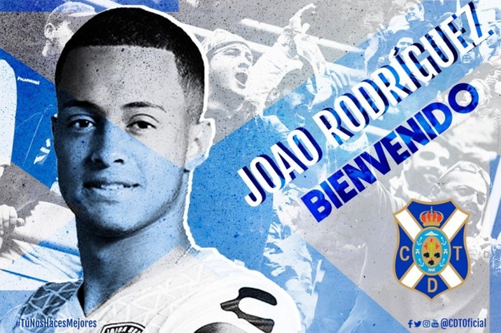 Joao Rodríguez llega cedido del Chelsea. CDTenerife