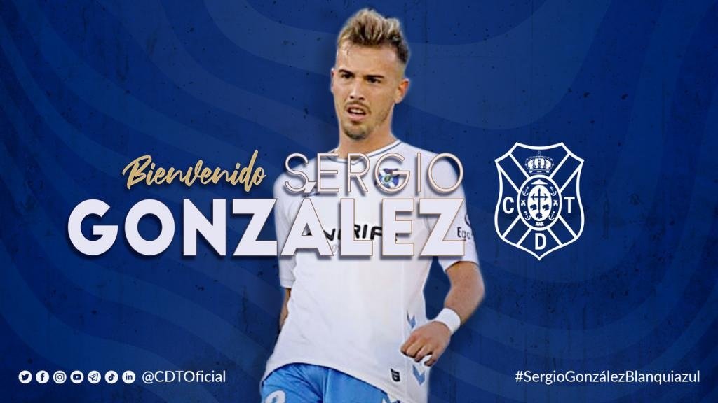 Sergio González se convierte en jugador del Tenerife
