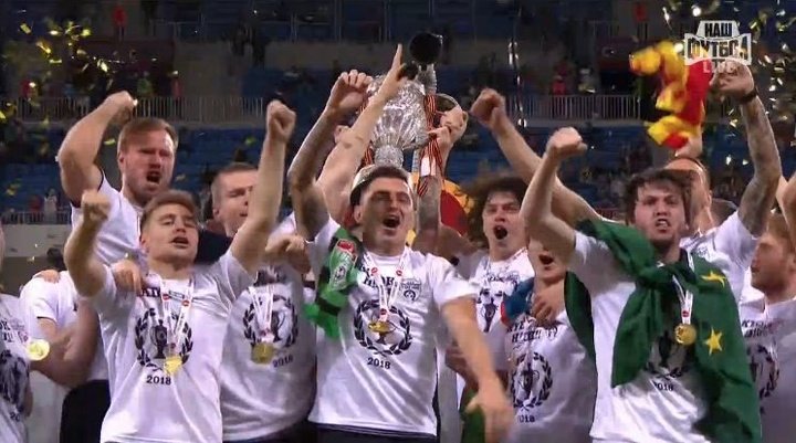 El Tosno se proclamó campeón de la Copa Rusa