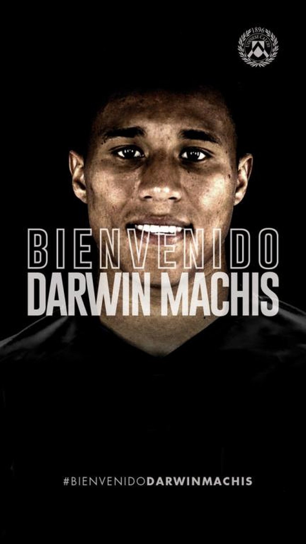Darwin Machís firma por cuatro temporadas. Udinese