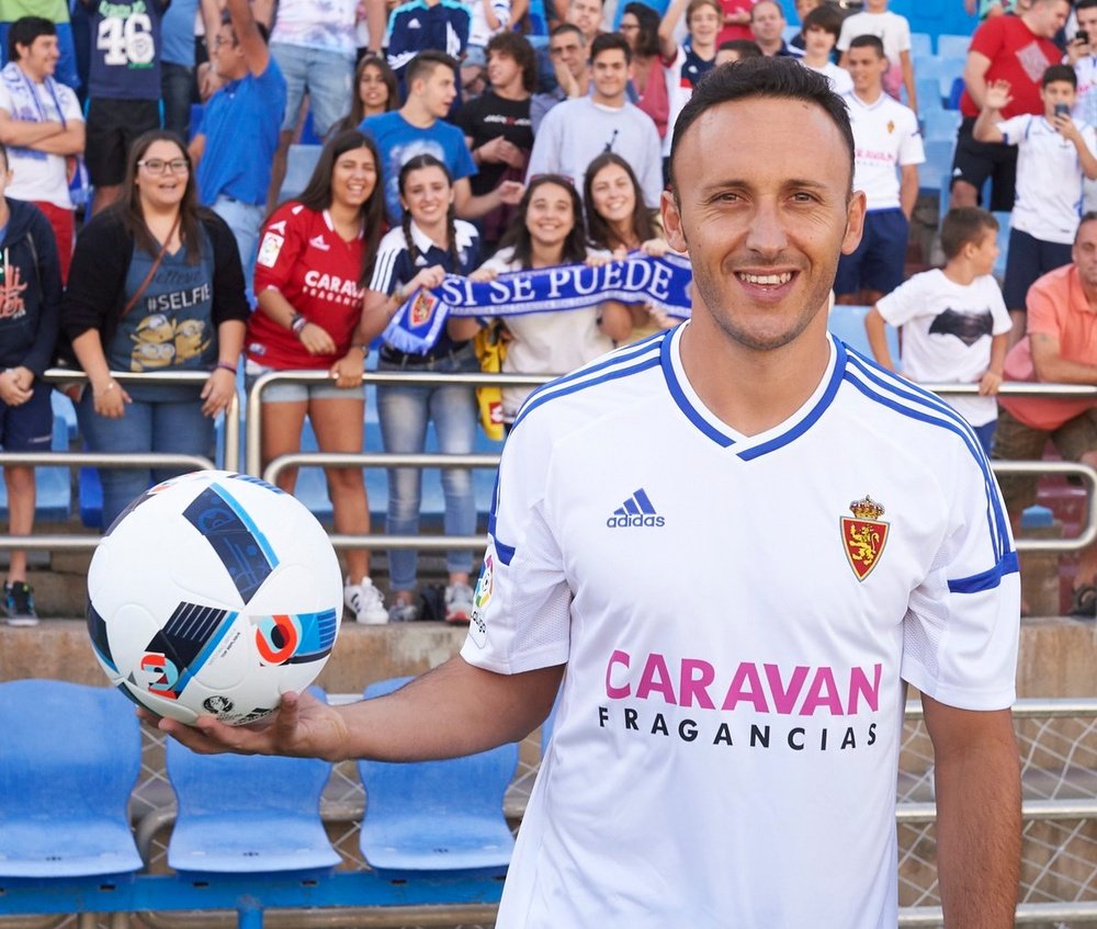 Xumetra sufrió un esguince en el tobillo que le puede dejar fuera del próximo partido. RealZaragoza