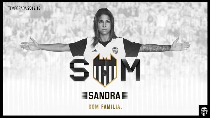 La azulgrana Sandra Hernández, nueva jugadora del Valencia