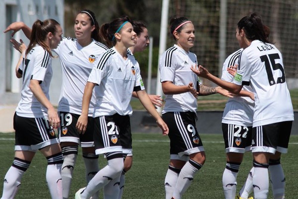 El Valencia Femenino se aseguró la Copa de la Reina tras su 6-2 ante el Fundación. ValenciaCFFemenino