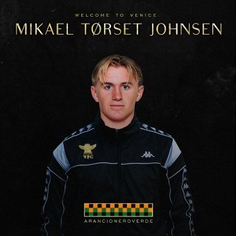 Mikael Törset, fichado por el Venezia. VeneziaFC