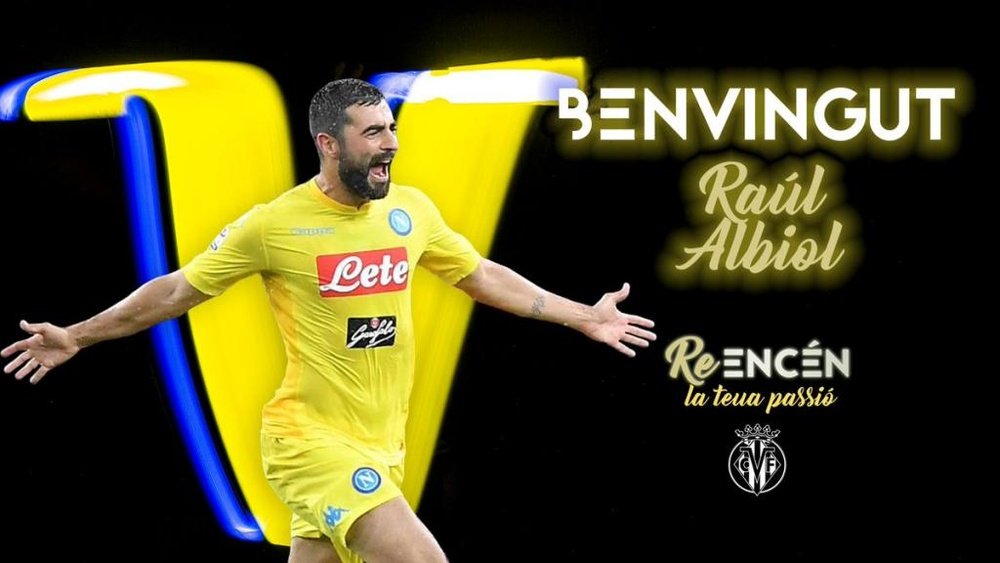 Albiol al Villarreal: ufficiale la cessione a titolo definitivo. VillarrealCF