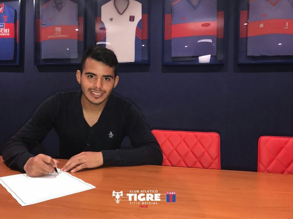 Javier Iritier se ha convertido en nuevo jugador de Tigre. ClubAtléticoTigre