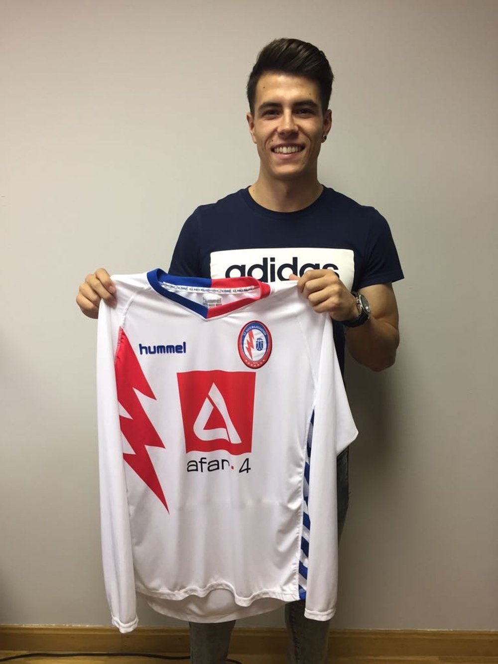 Christian Borrego, nuevo jugador del Rayo Majadahonda. RMajadahonda