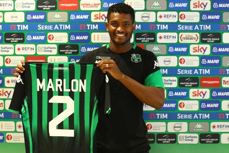 Marlon é apresentado oficialmente ao Sassuolo
