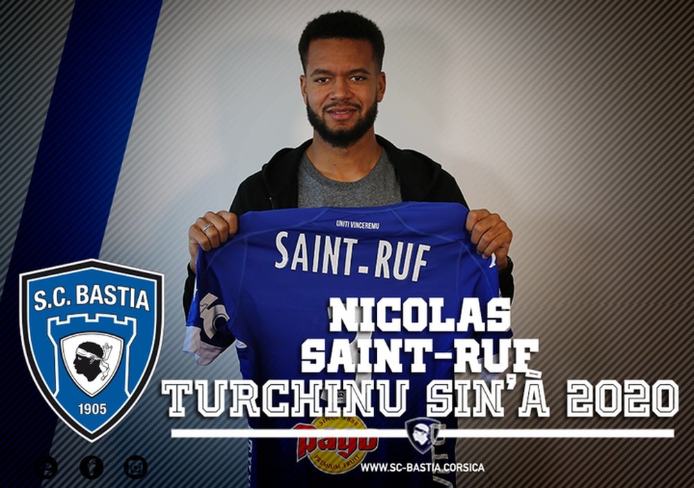 El Bastia refuerza su defensa con Nicolas Saint-Ruf. SCBastia