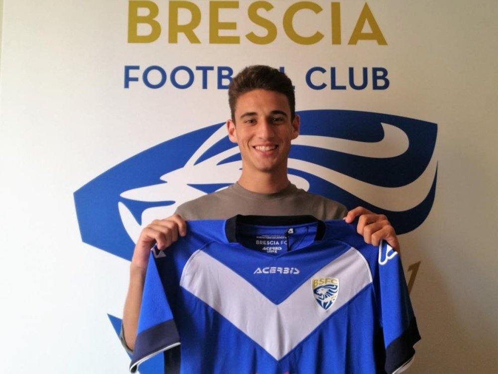Cistana est envoyé en Liga. Twitter/BresciaCalcioBSFC