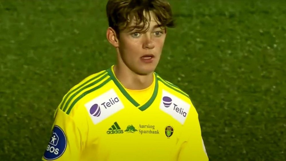 Elias Solberg jugará en la Juventus. Captura/SVMM