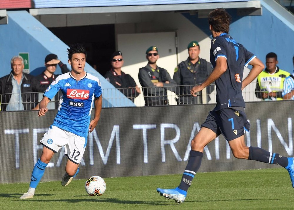 Naples prolonge trois joueurs.  Twitter/SCCNapoli