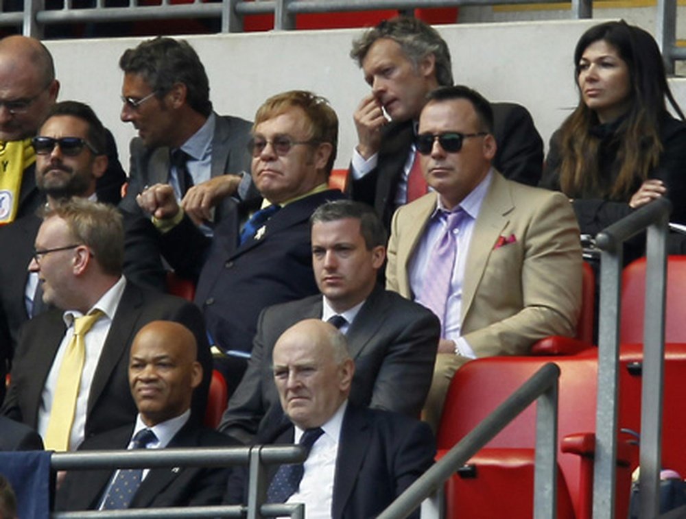 Elton John is a long-standing fan of Watford. AFP