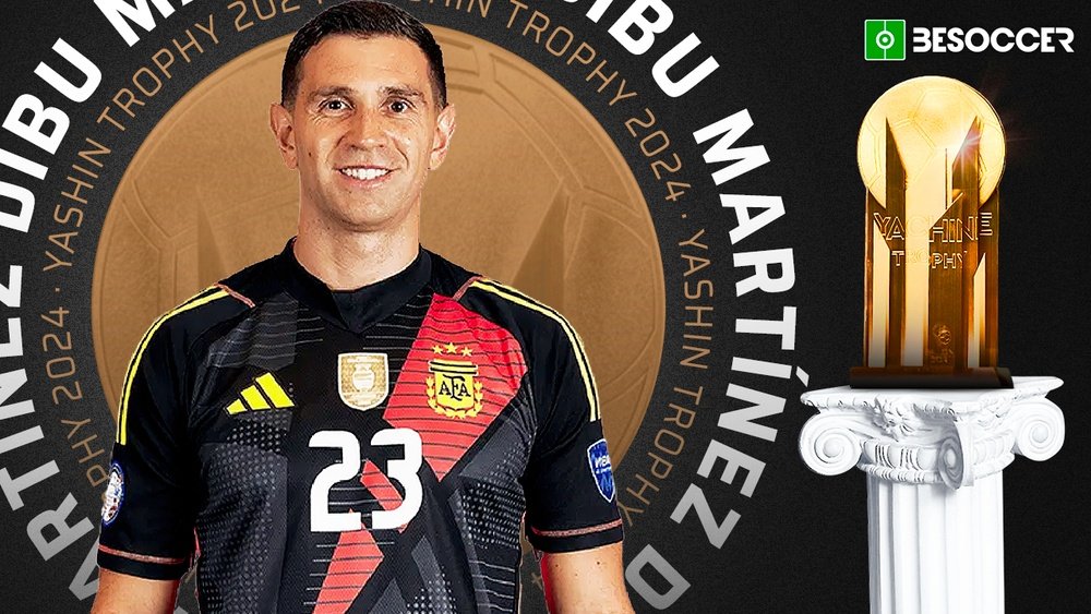 Emiliano ‘Dibu’ Martinez has retained the Yachine trophy award. BeSoccer