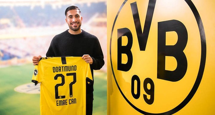 O Borussia Dortmund leva Emre Can