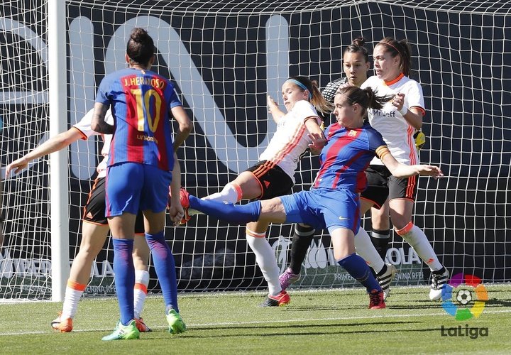 El Barça también puede con un Valencia Femenino en racha