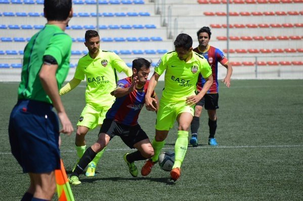 Encuentro de Segunda División B entre el Eldense y el Atlético Levante. CDEldense