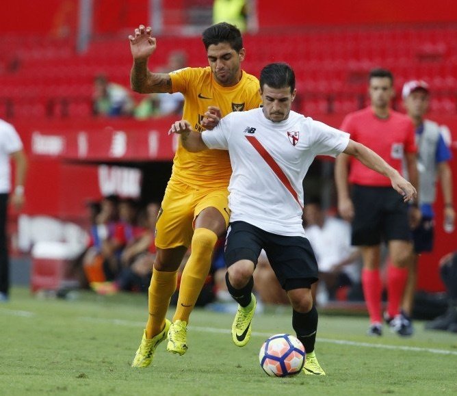 Encuentro de Segunda División entre el Sevilla Atlético y el UCAM Murcia. CanteraSFC
