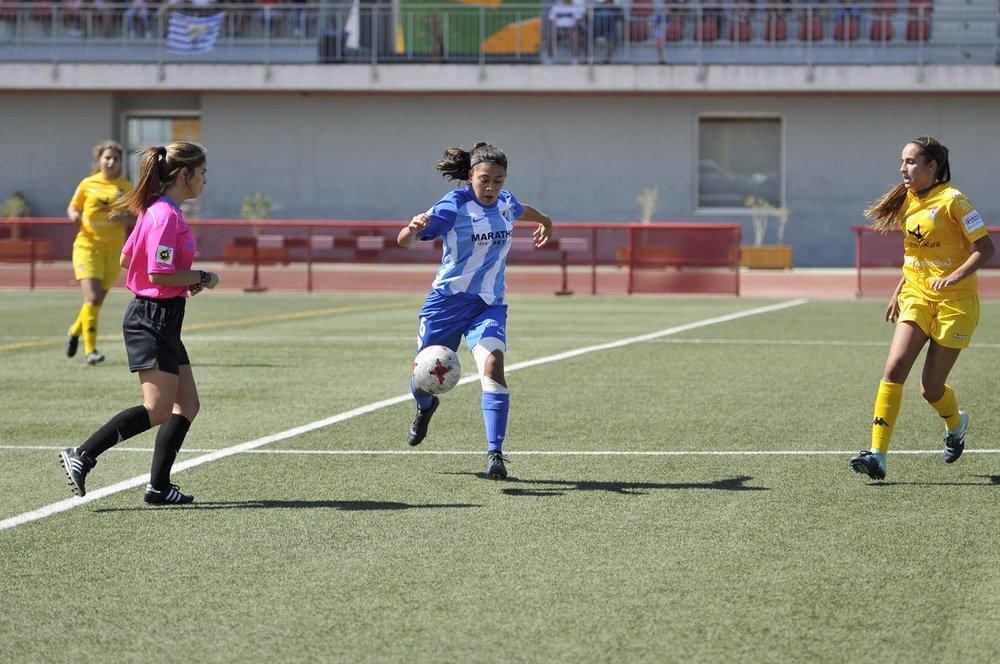 El Málaga Femenino sumó su segunda victoria del curso. MálagaCFFemenino