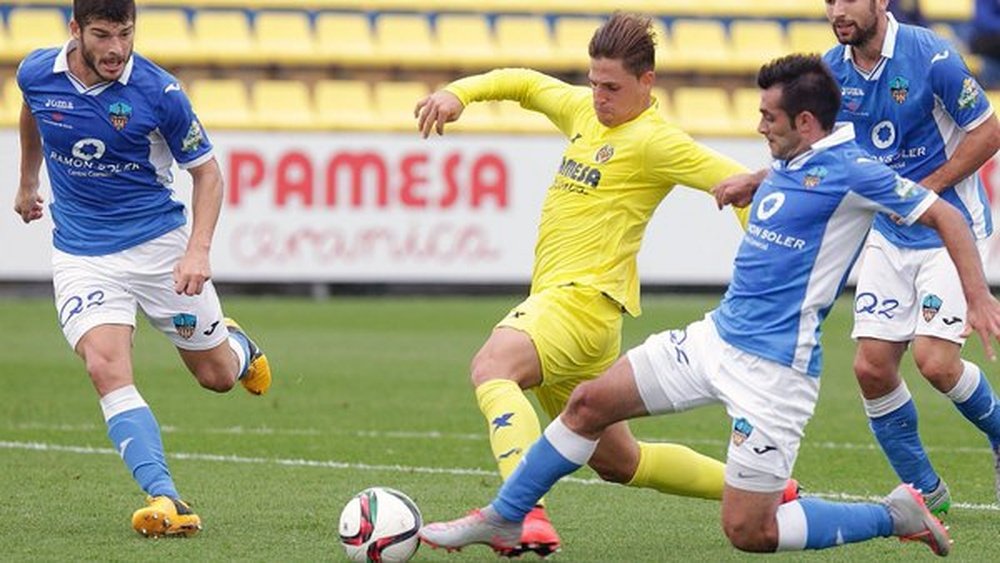 Encuentro del Villarreal B en Segunda División B. VillarrealCF