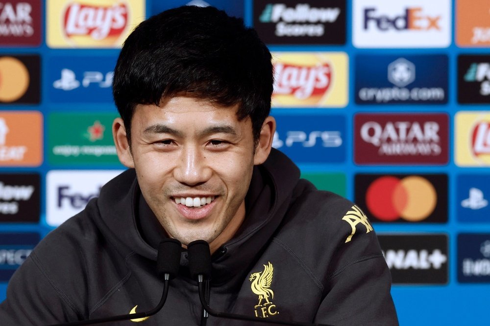 Wataru Endo has reaffirmed his dedication to the team's cause. EFE