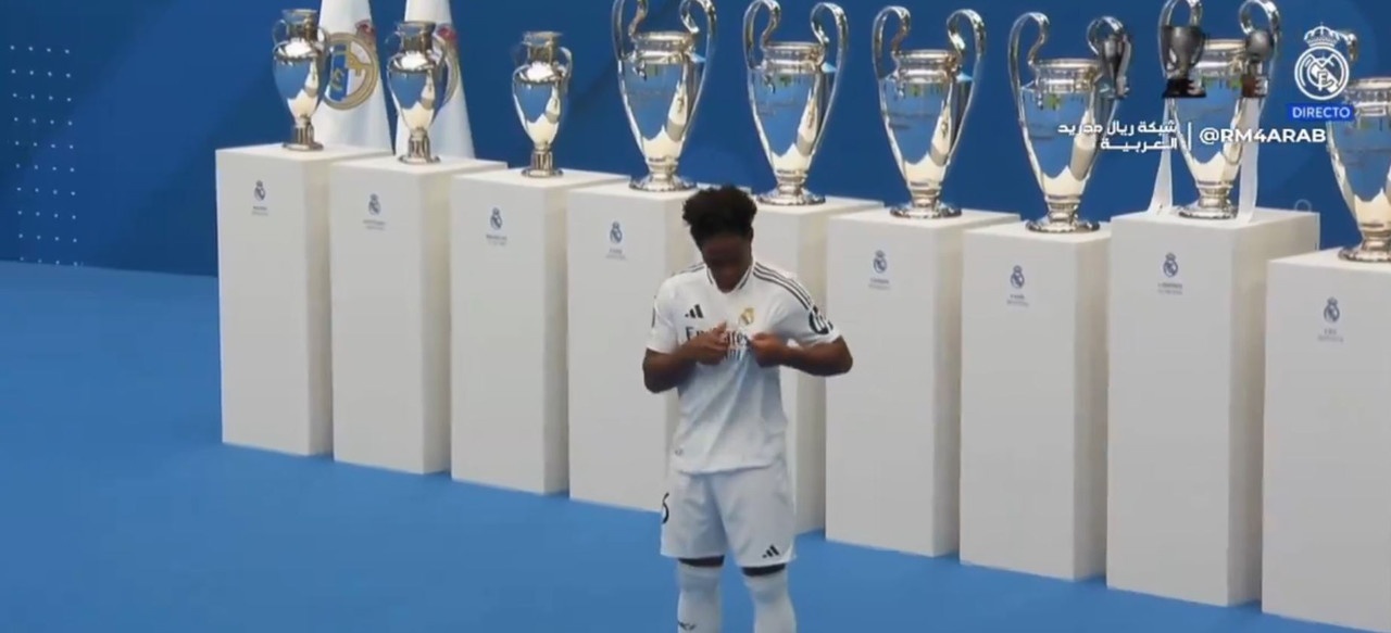 presentación Endrick Real Madrid