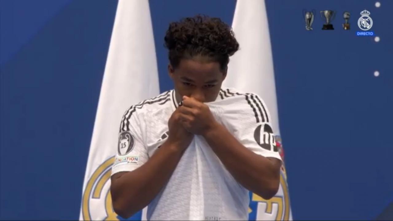 presentación Endrick Real Madrid