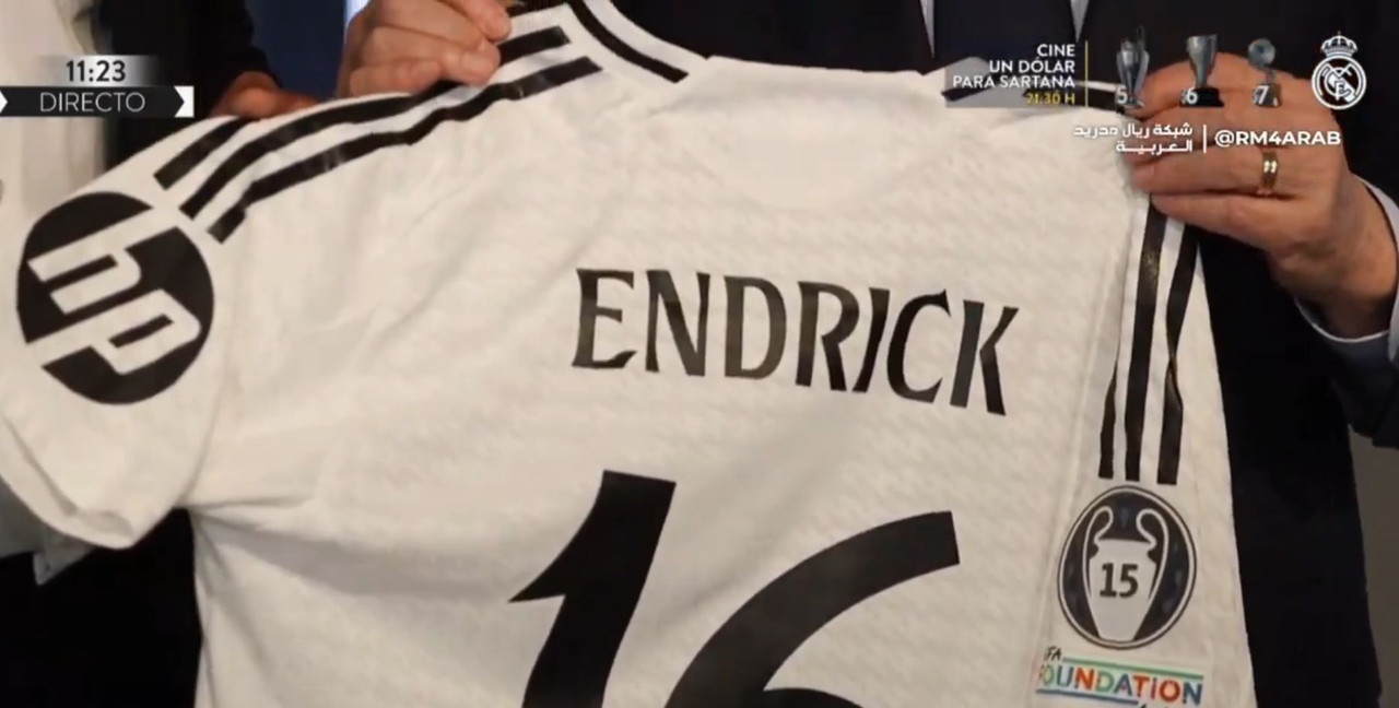 presentación Endrick Real Madrid