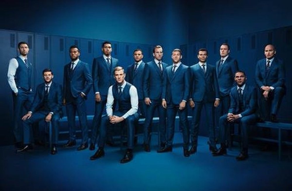 England's Euro 2016 suit has been revealed. Twitter
