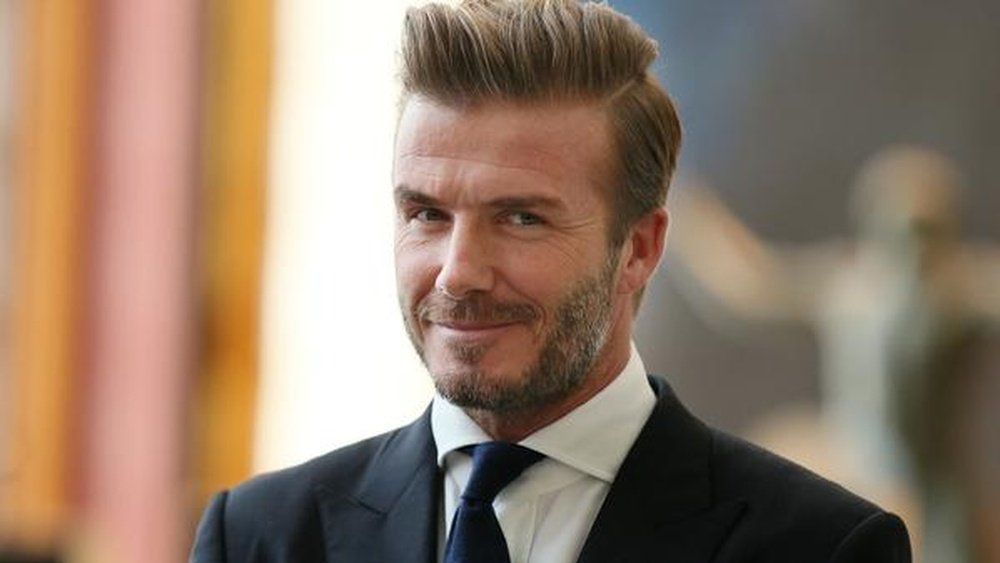 English football star David Beckham has told the BBC he is not world class. Twitter