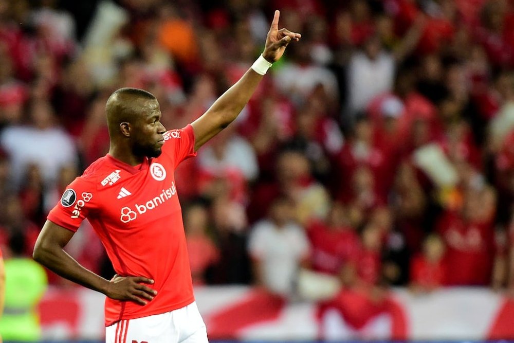 O atacante do Inter, Enner Valencia, em foto de arquivo. EFE