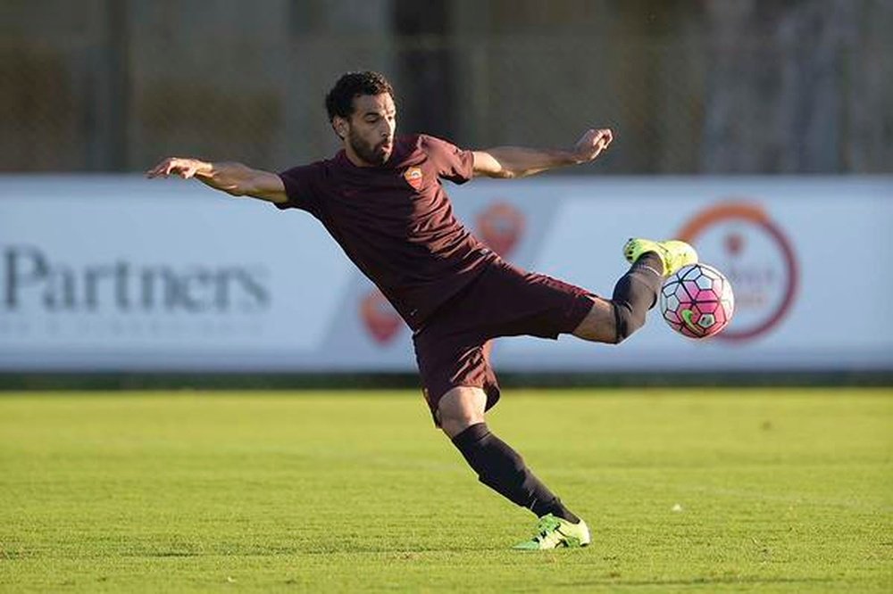 Entrenamiento de la Roma. ASRoma