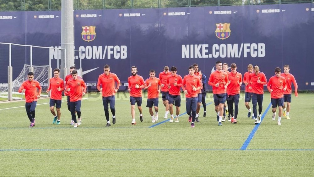 Ilie Sánchez y Jordi Quintillà militaron en el filial del Barça. FCBarcelona