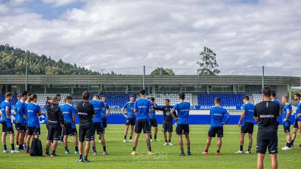 Para Jaime Sánchez, el objetivo es ser primeros. Twitter/RCDeportivo